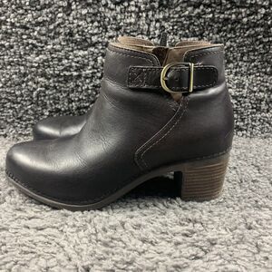 Dansko Henley Brown Leather Women's Bootie EU 39 US 8.5-9